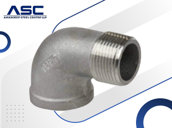 DIN 1.4541 Threaded Street Elbow